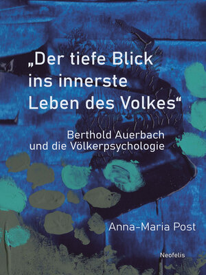 cover image of "Der tiefe Blick ins innerste Leben des Volkes"